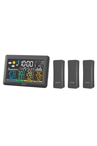 Sencor Stație meteo wireless SWS 6300 cu 3 senzori