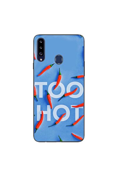 OEM Husa compatibila cu Samsung Galaxy A20S Silicon Gel Tpu Model Mesaj Too Hot
