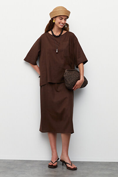 urban focus Keten Oversize T-Shirt