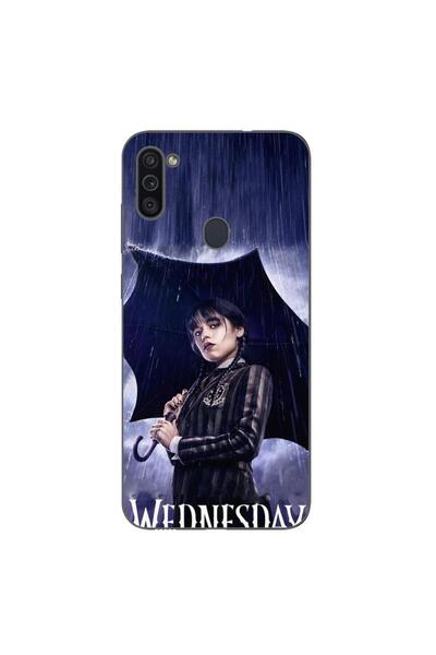 OEM Husa compatibila cu Samsung Galaxy A11 Silicon Gel Tpu Model Wednesday Um...