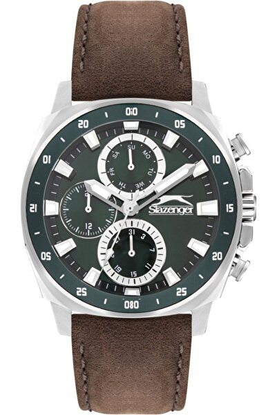 Slazenger Ceas bărbătesc SL.09.2293.2.07 — verde, la modă, perfect ca un cadou.