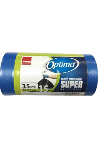 Sano Saci Menajeri Albastri - Optima Super, 35 l, 15 buc