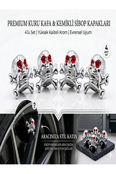 otosüslen Kuru Kafa Sibop Kapağı Kırmızı Gözlü