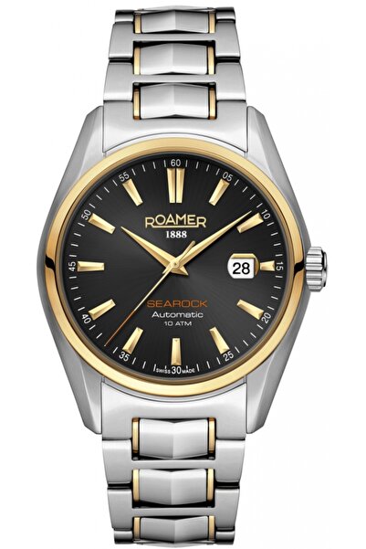 Roamer Ceas bărbătesc 210665 47 55 20, auriu, clasic, potrivit pentru înot