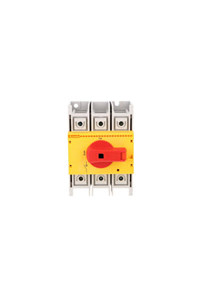 lovato 3P 80A Deconector de izolare Buton galben/roșu GA080ARY