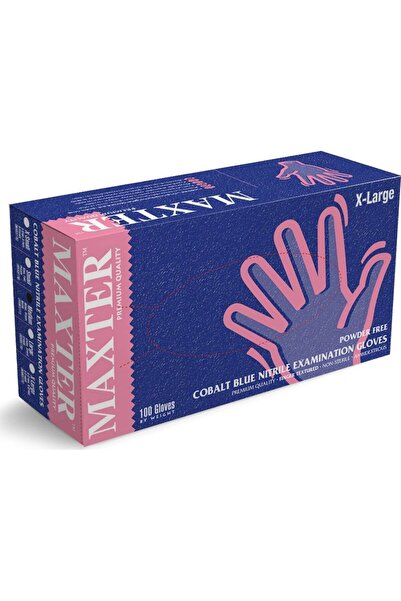 MAXTER Manusi Nitril Albastru Serix Navy De la TG Medical, 100 bucăți, Mărime...