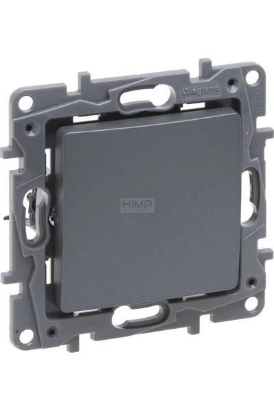 Legrand Niloe Selection Conector scară unic 10AX oțel 762301