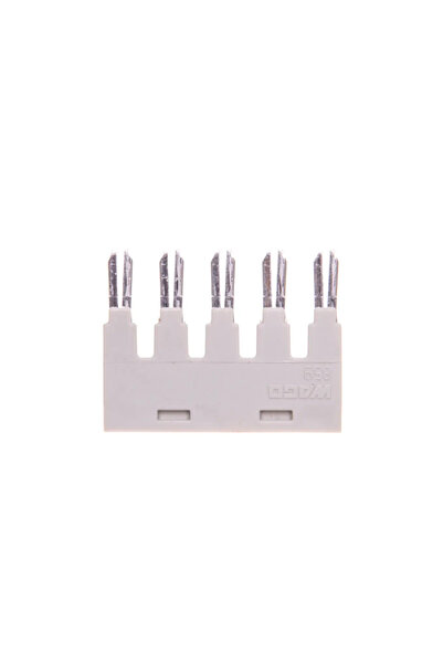 WAGO Pieptene cu 5 șine 18A gri deschis 859-405 /25 buc./