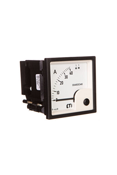 Eti Ampermetru cu matrice analogică Eti-Polam 40A Clasa 1.5 72x72mm EQ72 0048...