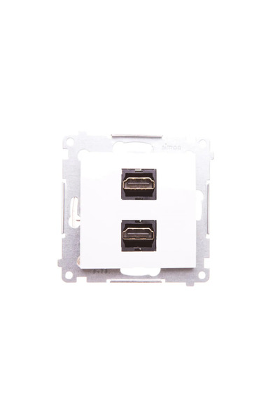 Kontakt-Simon Simon 54 Priză dublă HDMI albă (DGHDMI2.01/11)
