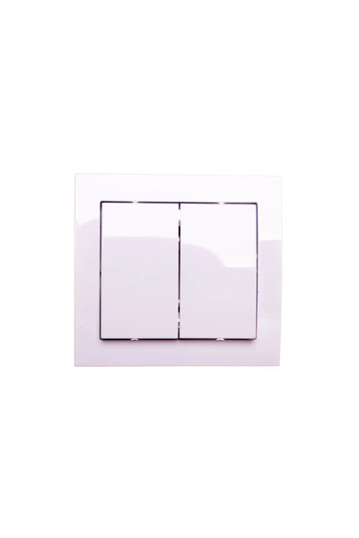 OSPEL Conector scara dubla LP-10W/00, Ospel, Alb