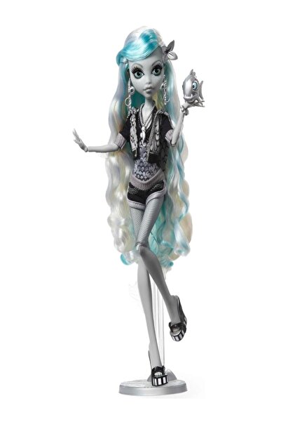 Barbie Lagoona Blue bebek, siyah beyaz, Reel-Drama koleksiyon bebeği HKN30