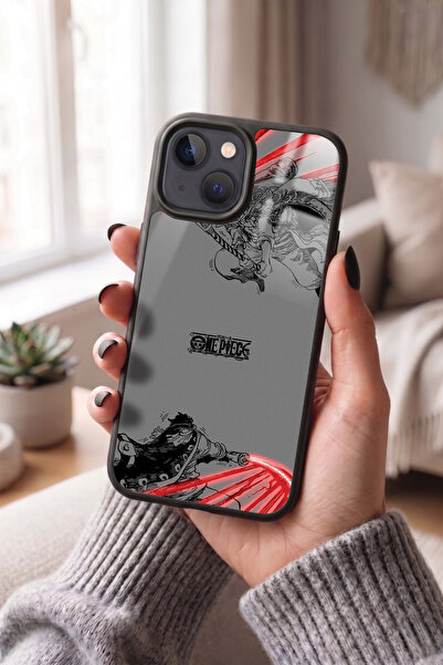 Snacase Apple iPhone 13 / 14 Uyumlu One Piece Tasarımlı Glossy Premium Kılıf