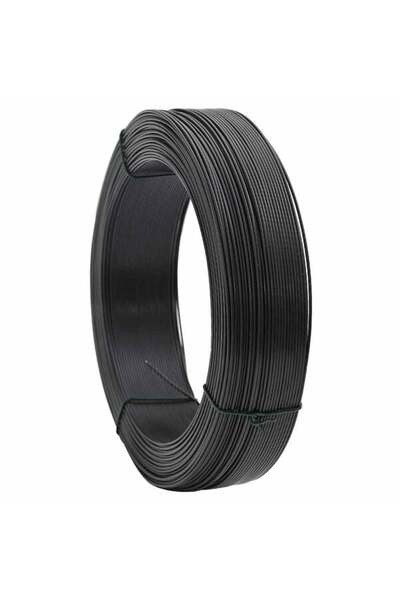 vidaxl Sârmă de tensionare pentru gard 250 m 1.4/2 mm, antracit, oțel