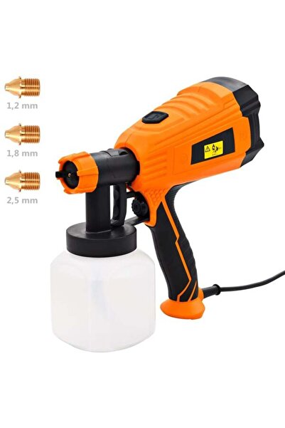 vidaxl Pistol electric de vopsit cu 3 dimensiuni de duze 500 W 800 ml