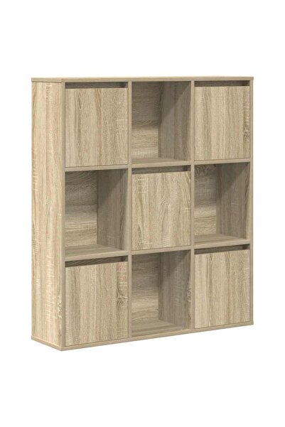 vidaxl Bibliotecă, stejar sonoma, 89x24x101,5 cm, lemn prelucrat