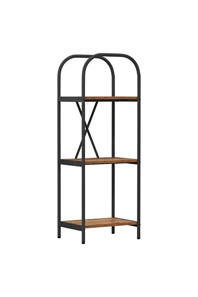 vidaxl Raft pentru cărți Lemn vechi 40 x 30 x 109 cm Lemn compozit