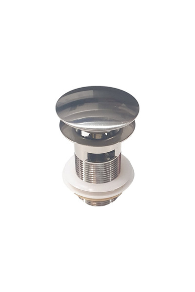 Karag Βαλβίδα νιπτήρα με υπερχείλιση D101-S Σατινέ (D101-IN)
