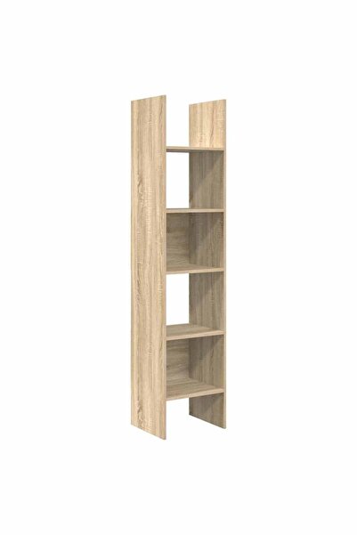 vidaxl Bibliotecă, stejar Sonoma, 40x35x180 cm, lemn prelucrat