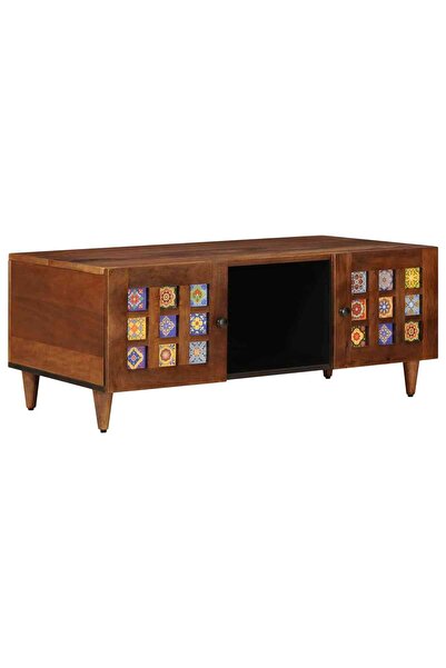 vidaxl Masă de cafea Maro 100 x 54 x 40 cm Lemn de mango solid