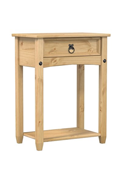 vidaxl Măsuță consolă Corona, 55x35x73 cm, lemn masiv de pin