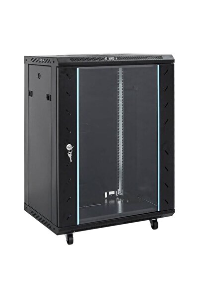 vidaxl Dulap de rețea 15U cu picioare pivotante 19 " IP20 60 x 45 x 86 cm