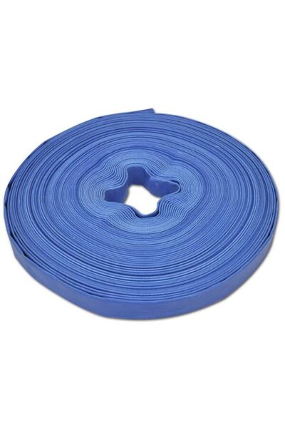 vidaxl Furtun plat, 50 m, PVC de 1 inch, pentru livrare apă