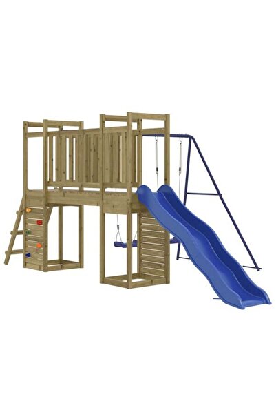 vidaxl Set de joacă pentru exterior, lemn de pin impregnat