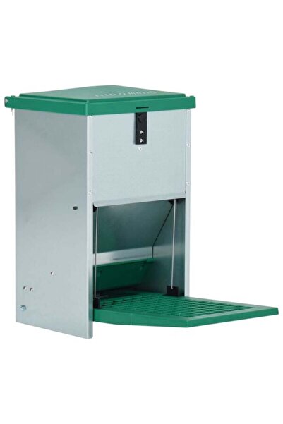 vidaxl Hranitor automat pentru păsări cu bandă transportoare, 8 kg
