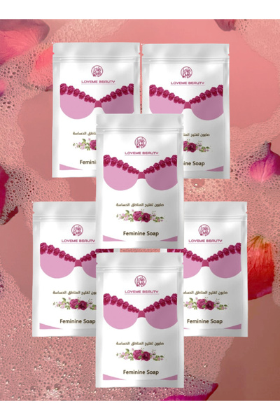 LOVEME BEAUTY 6 Pieces Sensitive Area Brightening Soap