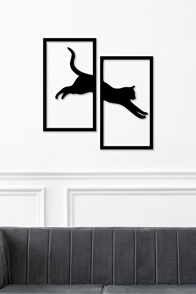 To Design Lab Tablou decorativ cu 2 pisici