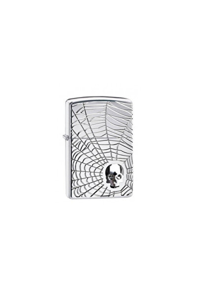 Zippo ΘΕΡΑΥΣΜΑ ®   ΑΝΑΠΤΗΡΑΣ ΜΕ ΣΧΕΔΙΟ ΚΡΑΝΙΟΥ ΚΑΙ ΙΣΤΟΥ ΑΡΑΧΝΗΣ - 29931