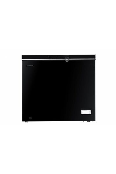 Heinner HCF-205NHBKE++ Congelator orizontal 198L, Negru, Control electronic