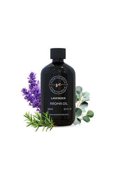 Scentscircle Lavender Diffuser Oil 250ml | Eucalyptus Lavender Thyme Fragrance