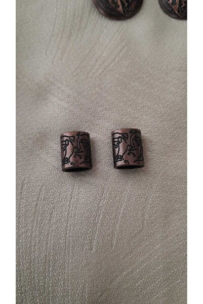 ILCARE Antique Copper Metal Bag End 11 X14 mm 2 Pieces