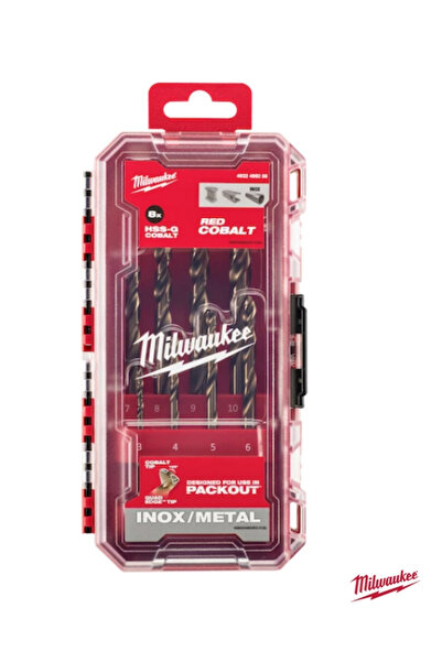 Milwaukee Metal Matkap Ucu Hss-G Cobalt 8 Parça 4932499256