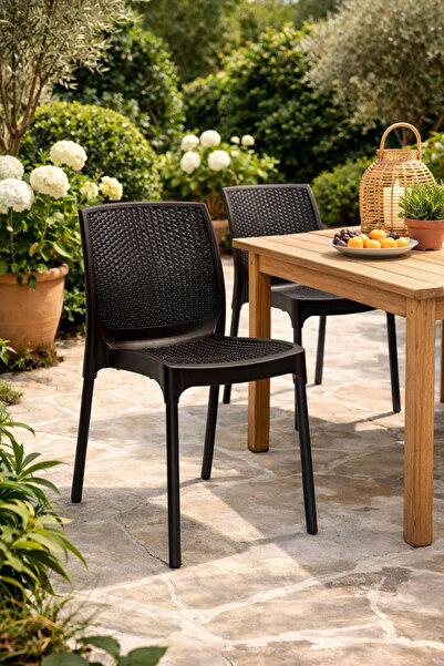 Alezy R009 Sunny Rattan Bahçe ve Balkon Sandalye