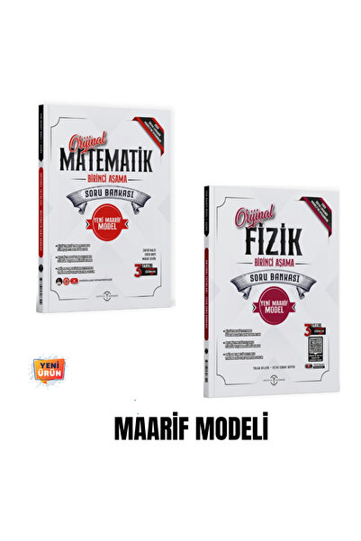 Orijinal Yayınları 2026 TYT Matematik ve Fizik Maarif Birinci Aşama Soru Bankası