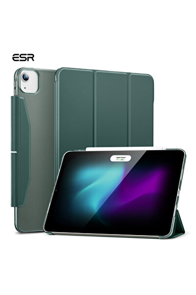 ESR Apple iPad Air 13 (2024-2025-2026) Ascend Trifold Tablet Kılıfı - Koyu Yeşil