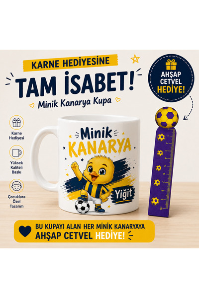 DKY Karne Gift My Little Canary Fan Mug