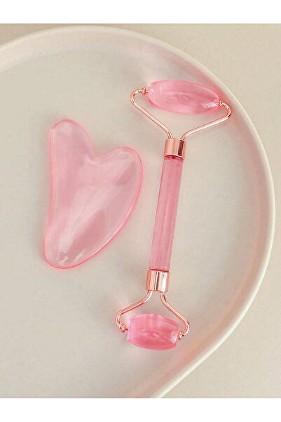 ORVILLA 2pcs/set gua sha tool facial beauty gua sha face lifting massager rol...