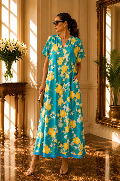 Rainbow Rochie portocalie Positano