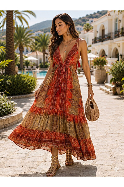 elite aura collectıon Elite Aura Valencia Sunset Elbise