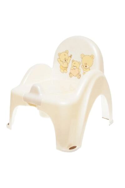 Tega Baby Scaun de oliță muzical Lux Bear, TEGA BABY, Plastic, Alb