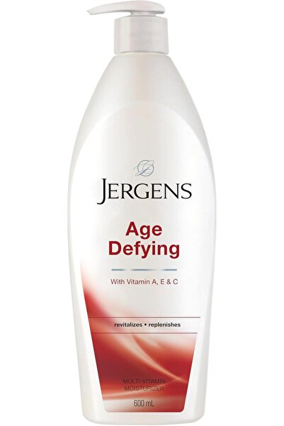 Jergens Anti-Aging Body Lotion - 600ml, Moisturizer with Vitamins A, C & E fo...