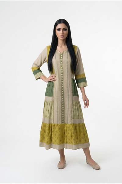 almasa alswda Green Mid-Jubah