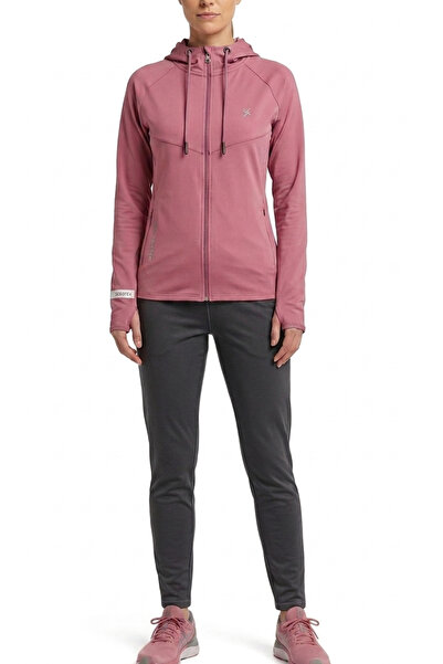 bumerangspor Women's Long Sleeve Finger Detail Stretch Fabric Fitness Tracksu...