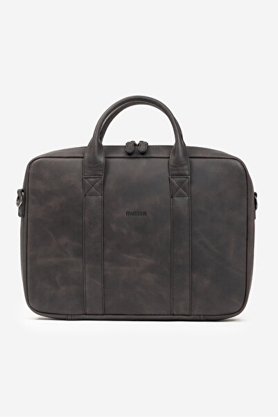 mussen Genuine Leather Organizer MacBook Laptop Briefcase 13" & 14" Inches