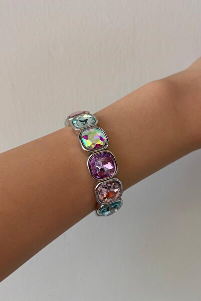 Charmist Special Collection Rainbow Crystal Rubber Bracelet