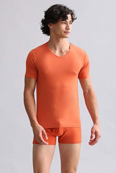 Aytuğ&Mısırlı Egyptian Modal by Tencel Hercules Slim Fit V-Neck Undershirt / ...